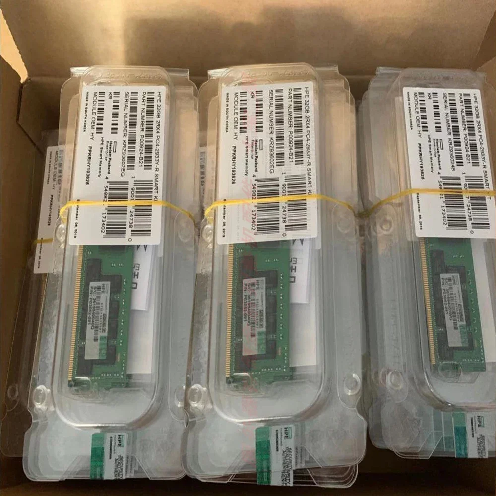 835955-B21 840756-091 868846-001 Server Ram 64GB (1x64GB) Quad Rank X4 DDR4-2666 4RX4 Registered Smart Memory Kit