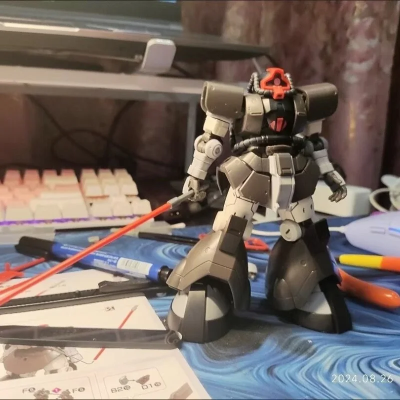 Hg Gto 1/144 Yms-08b Dom фигурки, модель с испытанием, фигурка в сборе, коллекционные модели, настольные украшения, игрушки, подарки