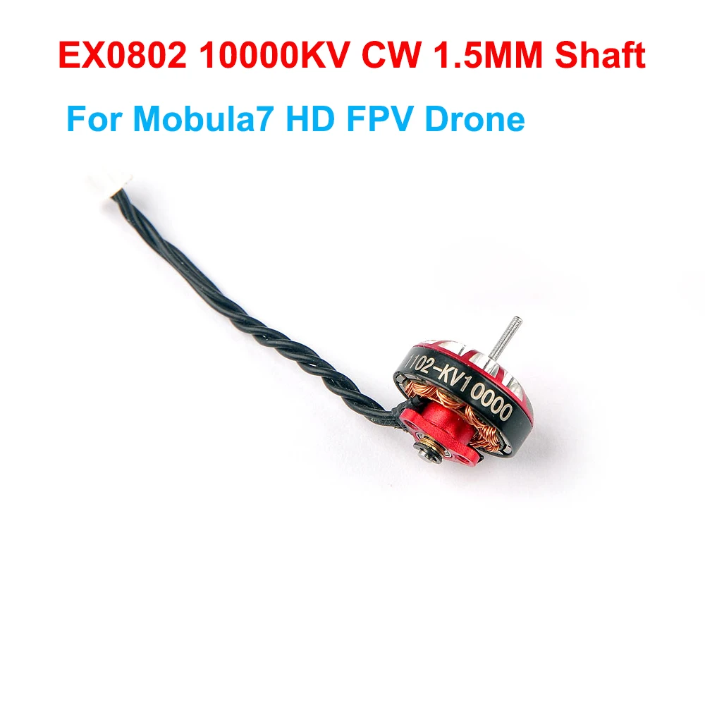 

HappyModel EX802 EX1102 EX1103 EX1204 EX1404 2750KV 3500KV 4800KV CW CCW Brushless Motors 1.5MM Shaft for 2-4s FPV Drones