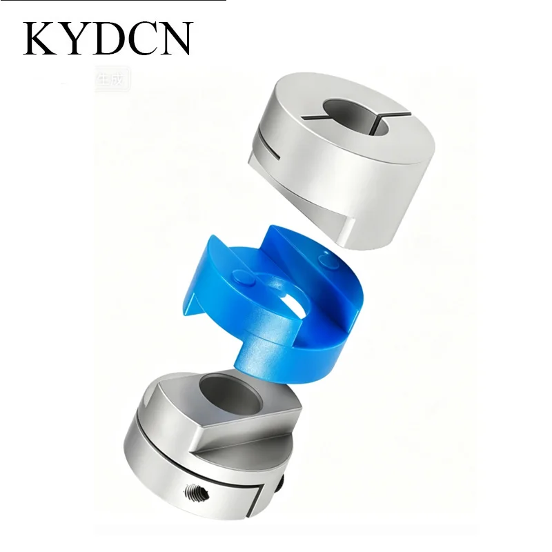 Cross Slider Clamp Coupling D20L25 D32L45 D10L50 Aluminum Alloy Oldham Type Flexible Shaft Coupler for Servo Stepper Motor CNC