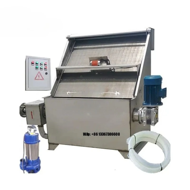 

Установка для отделения навоза коров/устройство для производства органических удобрений из коровьего навоза/дегидратор навоза