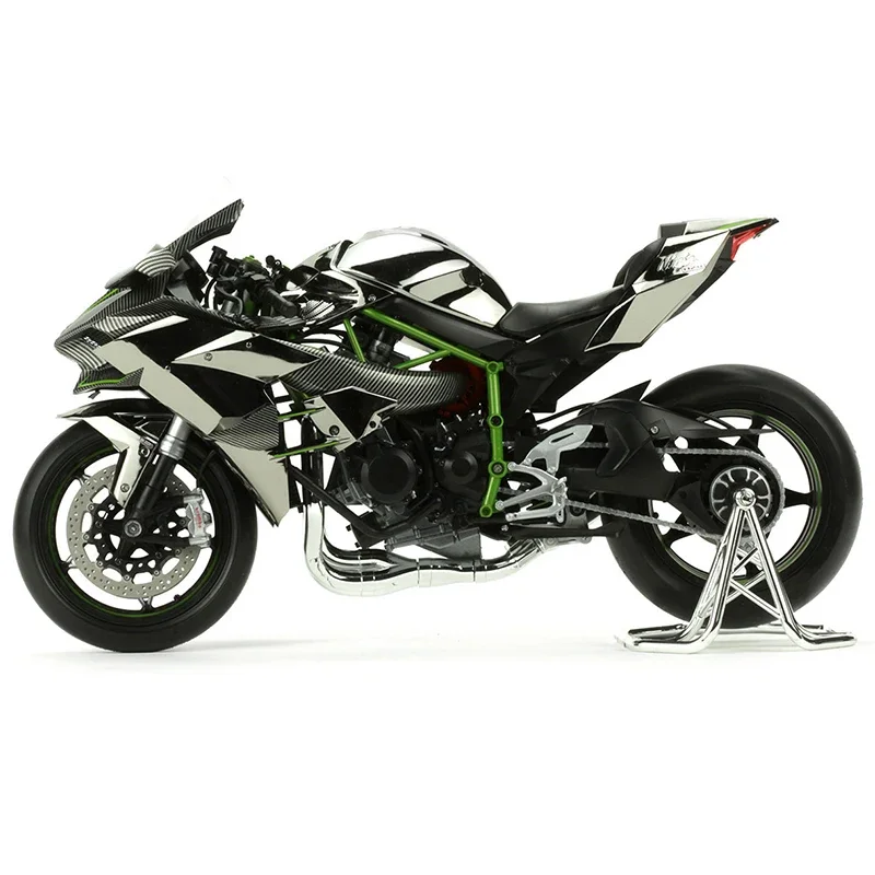 MENG Model Kit MT-001S Adhesive Free Color Separation H2R Motorcycle Racing Edition Adult Assembly 1/9 Scale