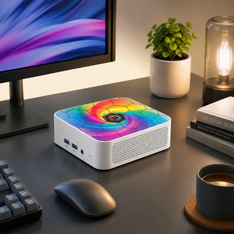 Intel N150 Mini PC 16GB+2TB High Speed Storage 4K Output Gigabit WiFi6 Windows 11 Compact Desktop Power for Gaming Office