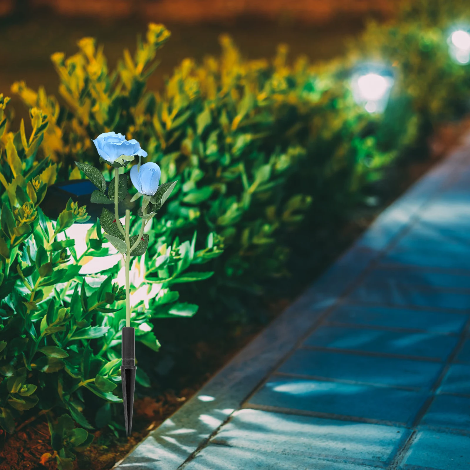 

20 Pcs LED Ground Spike Stakes Replacement Plastic Garden Light Accessories Solar Lamp Parts Landscape Lighting Decorative Lawn
