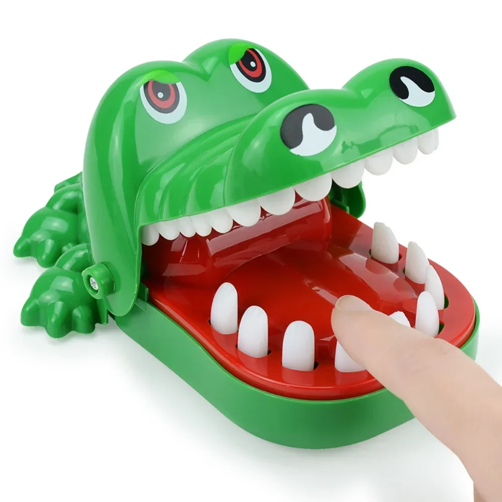 Children Crocodile Teeth Toys for Kids Crocodile Biting Finger Dentist Games Funny Toys for Adult Stress Relief Prank Toys Gifts