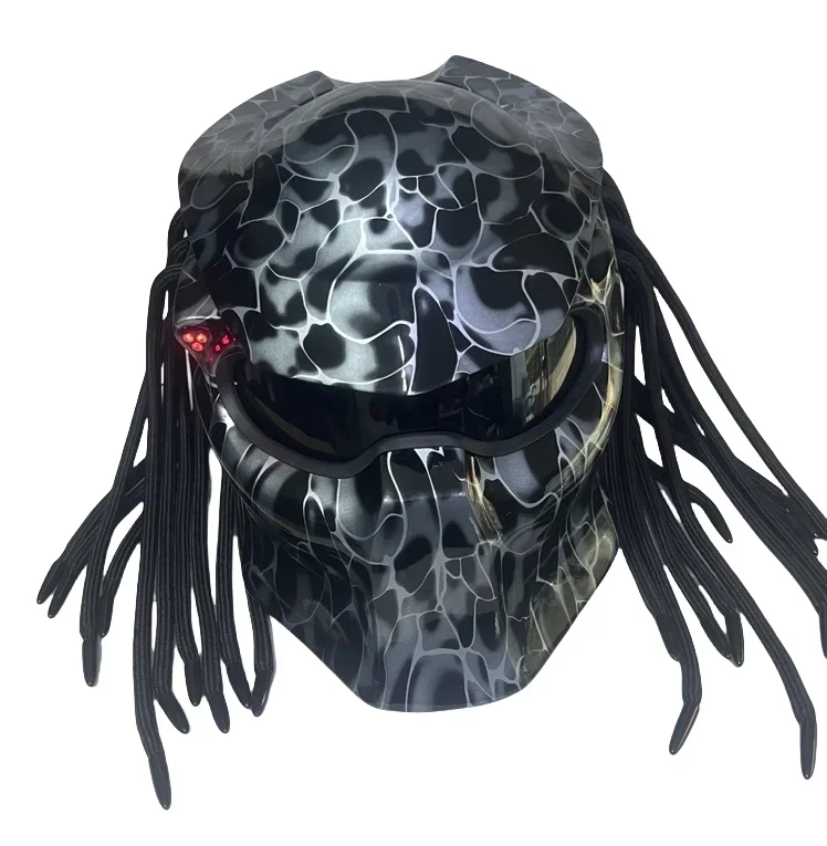 خوذة المفترس خوذة الاتصال الداخلي بلوتوث خوذة ذكية Capacete Para Moto/capacete Para Moto