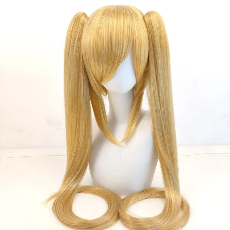 pc-初音ミク-future-of-the-abyssmikuアニメ-もみあげ拡張タイガー-マウス-クリップ-ダブル-ゴールド-ポニーテールコスウィッグ