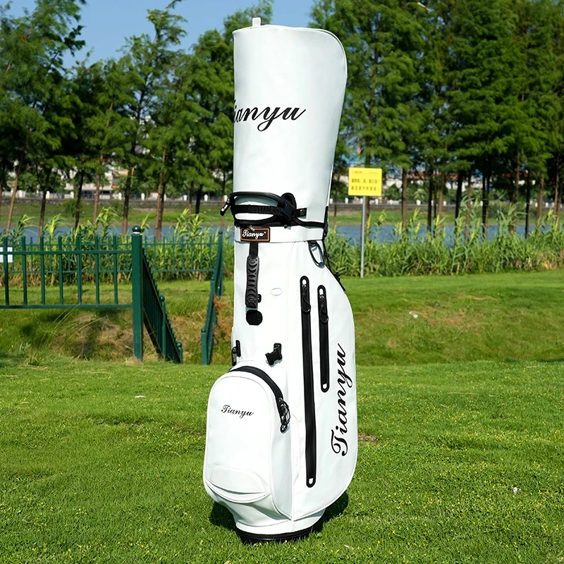 Nieuwe Golftas Heren Beugel Tas Lichtgewicht Draagbare Microfiber Lederen Waterdichte Bal Tas Voor Mannen