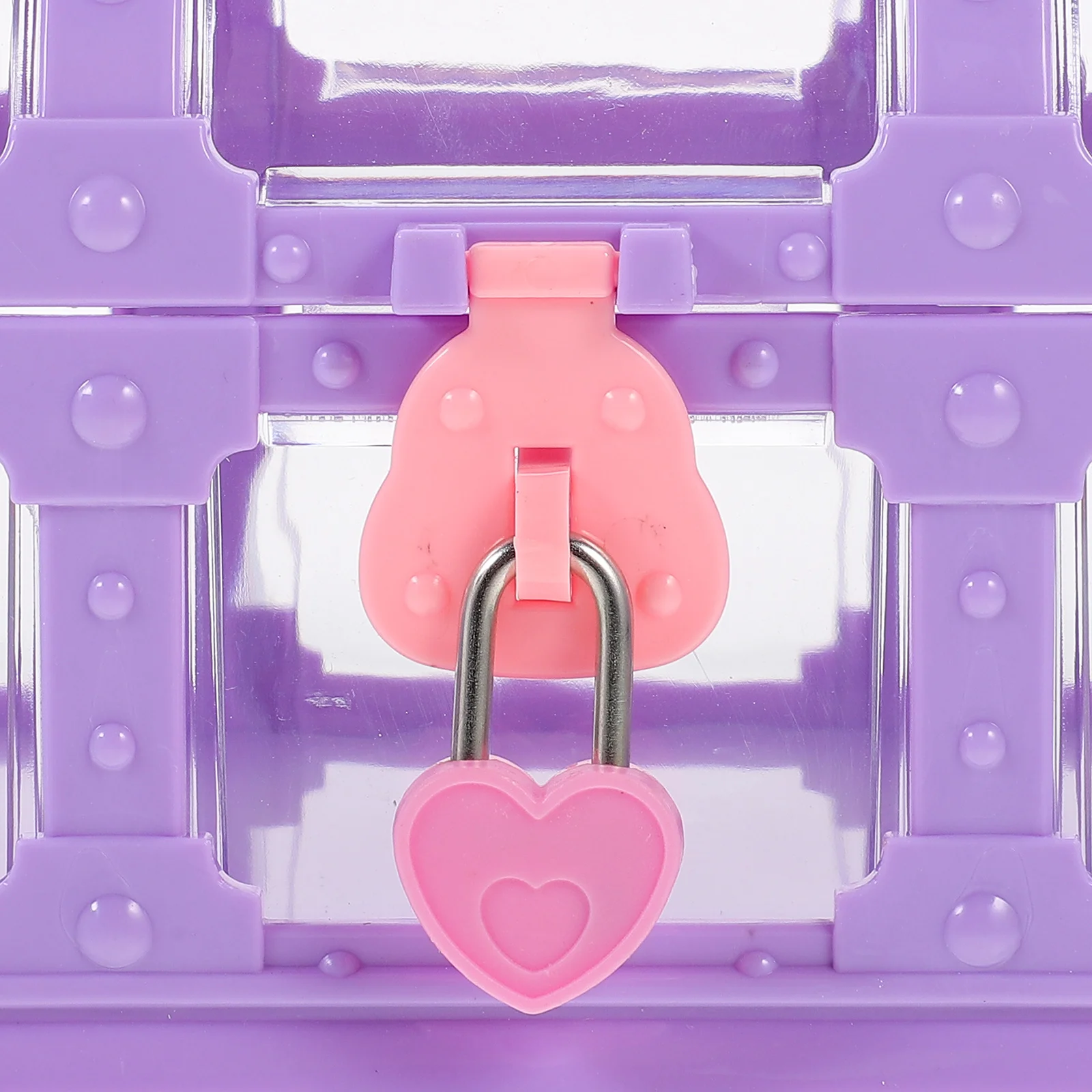 

1 Set Of Children Diamond Storage Box Practical Jewelry Organizer For Girls Cosmetics Bracelet Sundries Creative Desktop Case