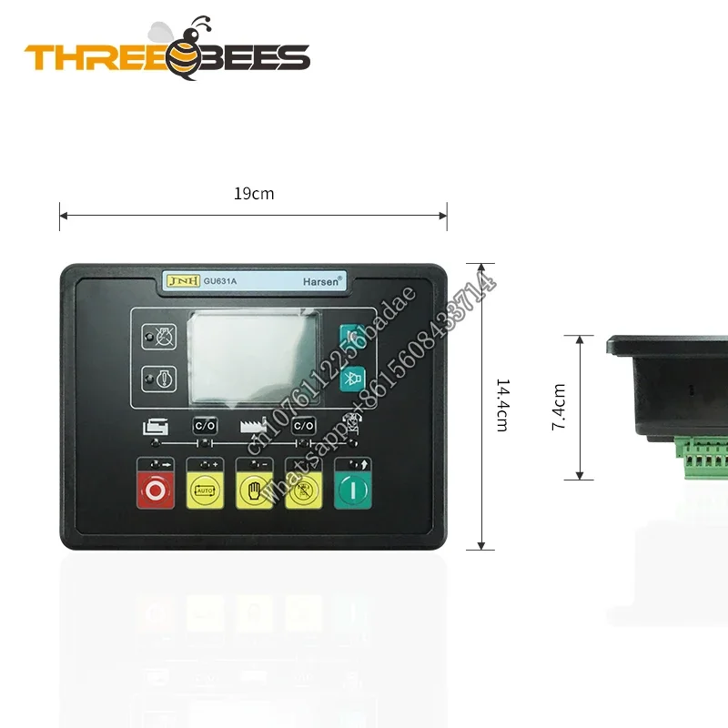 

Generator Controller Genset Control Panel GU631A Sale With Factory Price