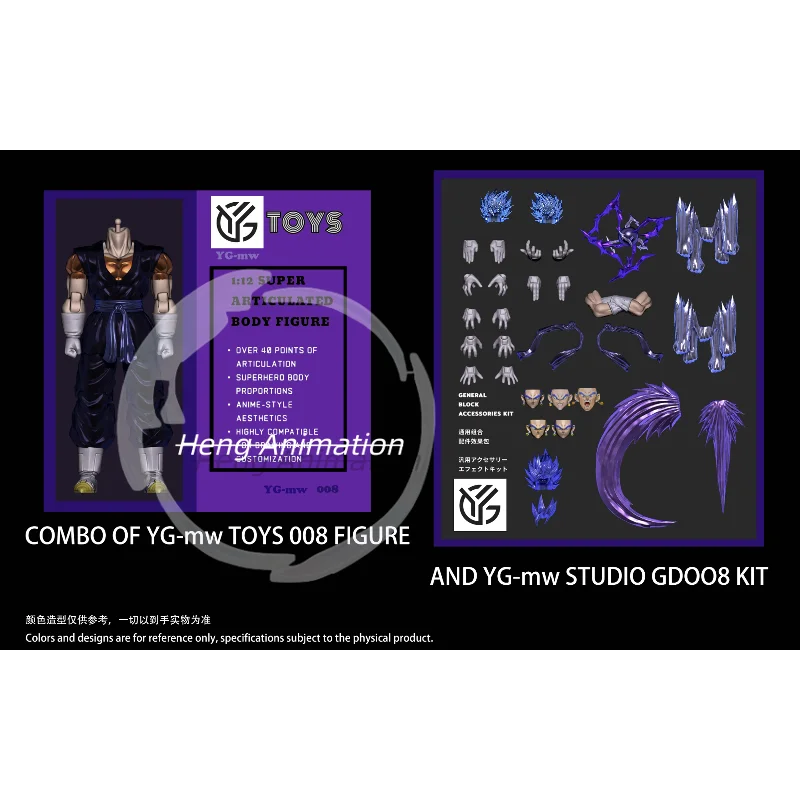 Pre-Order YGmw Studio Ryuying Bejeweled 1/12 Action Figure