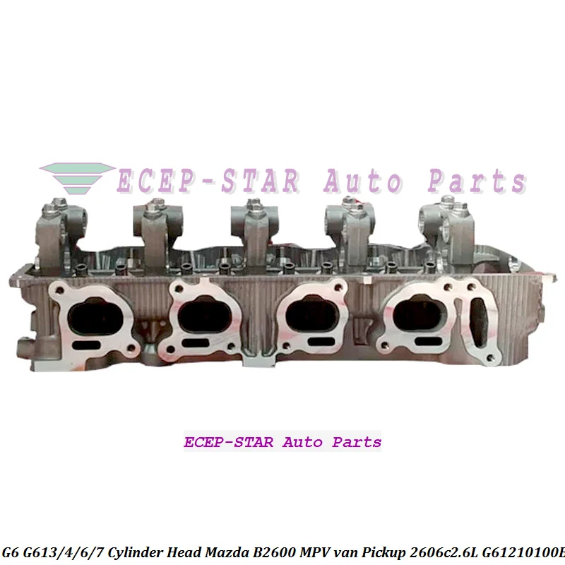 910 520 G6 G613 G614 G616 G617 Cylinder Head For Mazda B2600 MPV 2606cc 2.6L 12v G612-10-100B G601-10-100B G612100B G60110100B