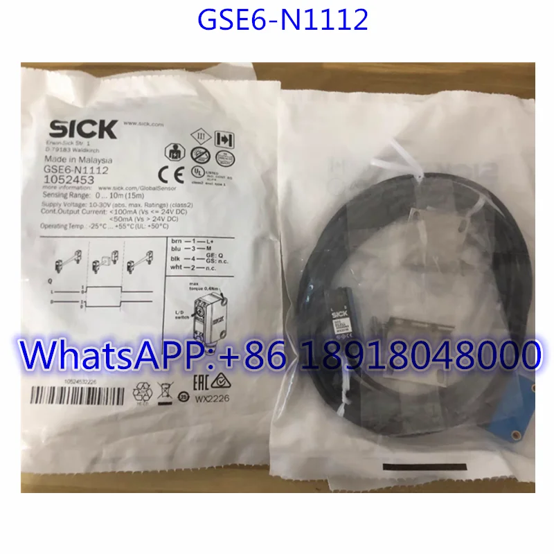 

Brand New GSE6-N1112 Sensor 1052453 Fast Shipping