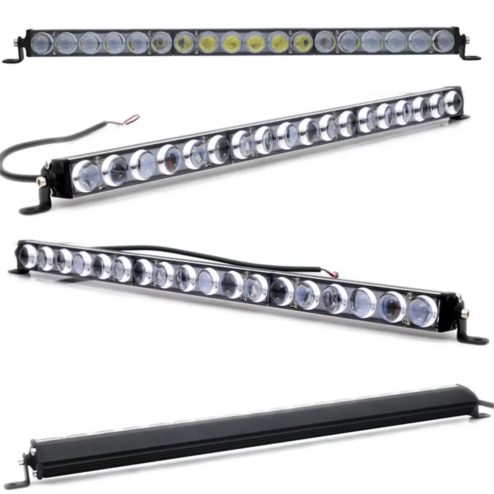 Slim 4D Lens LED Light Bar 7\