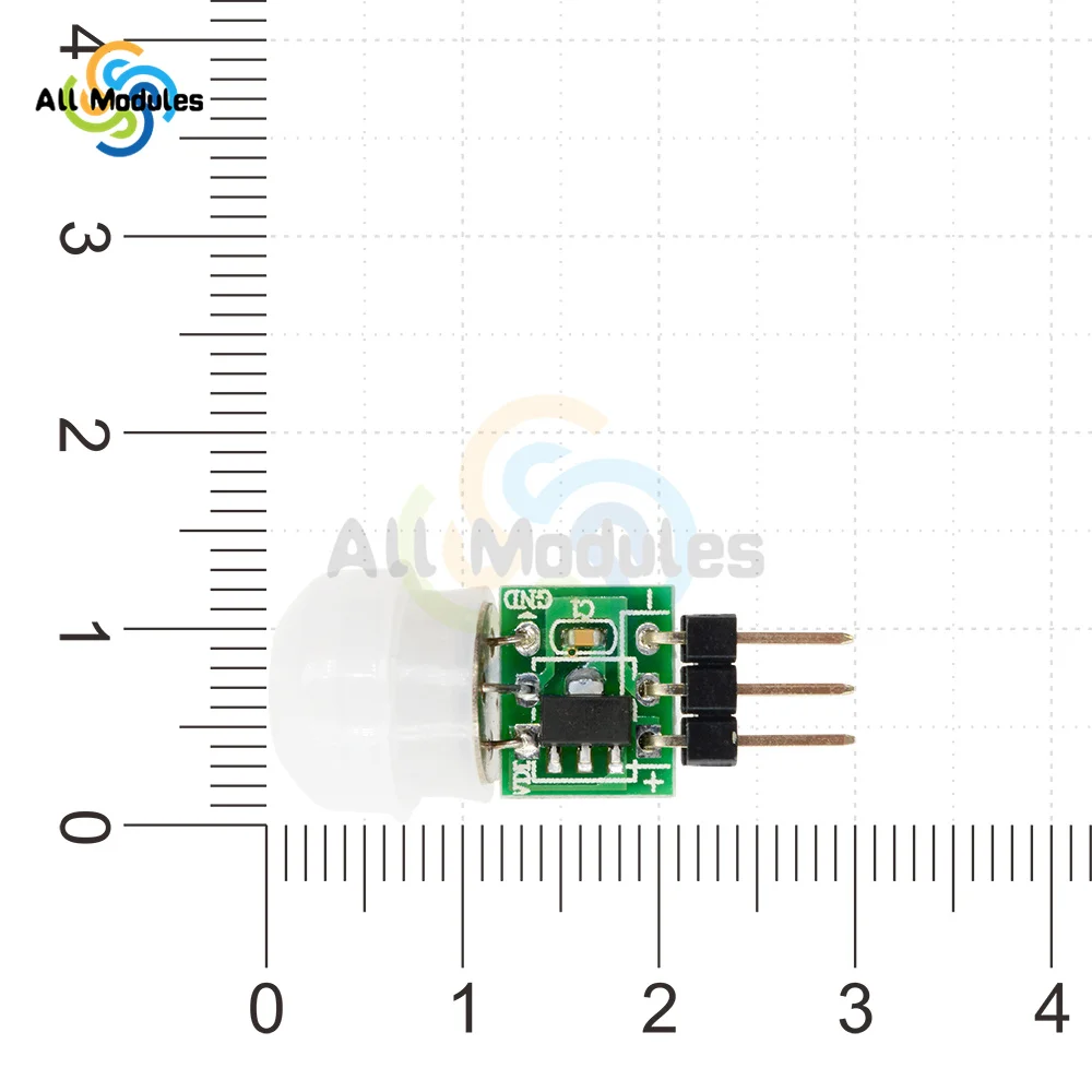 5PCS AM312 PIR Motion Human Sensor Module Automatic Detector Module Mini IR Pyroelectric Infrared AM312 Sensor DC 2.7 -12V Board