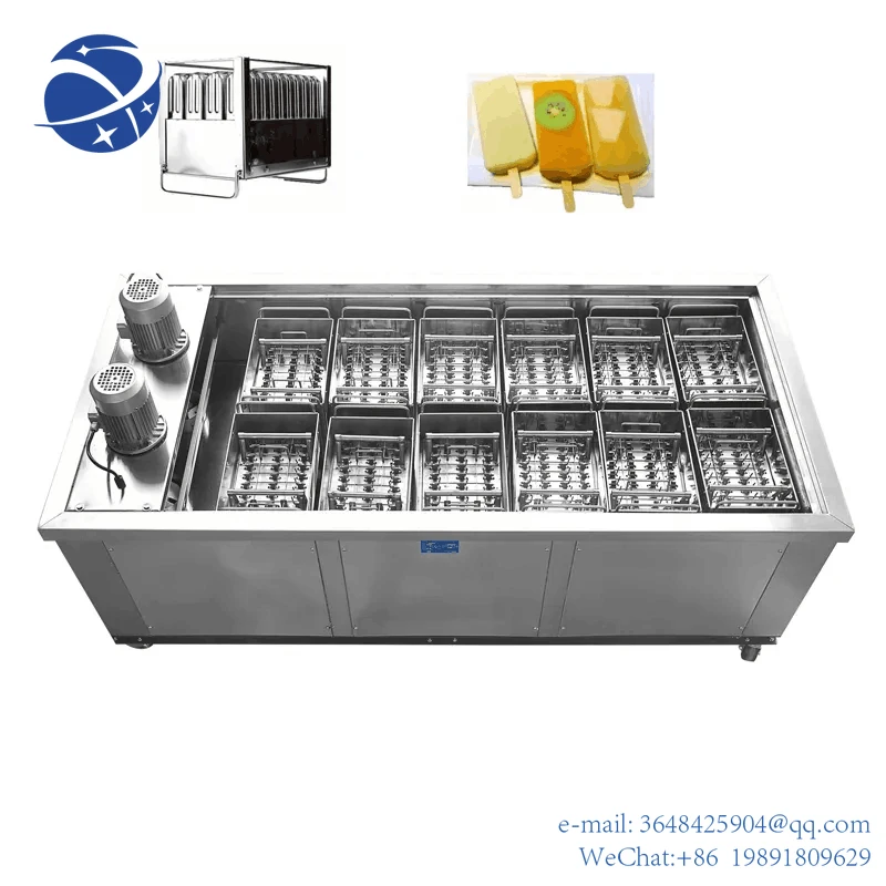 YYHCPortable Commercial Popsicle Making Machine Ice Cream Popsicle Ice Lolly Stainless Color Popsicle Machine ISO9001 220V/110V