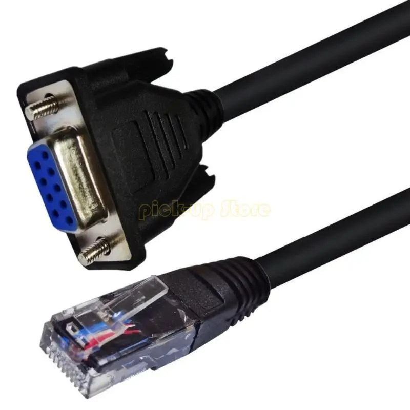 Q5WA Высокая совместимость от RJ45 до RS232, DB9 Serial RS232 до консоли RJ45 для беспроблемной сетевой конфигурации