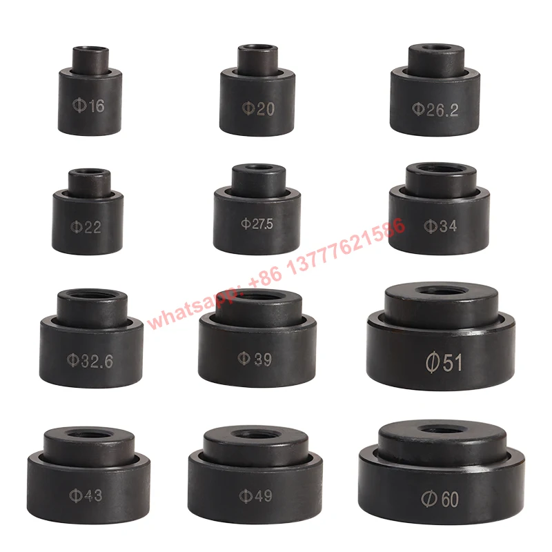 Imagem -02 - Perfuração Morrer para Syk8a Syk9b Syk-15 Furador Nocaute Hidráulico 16 Milímetros114 mm