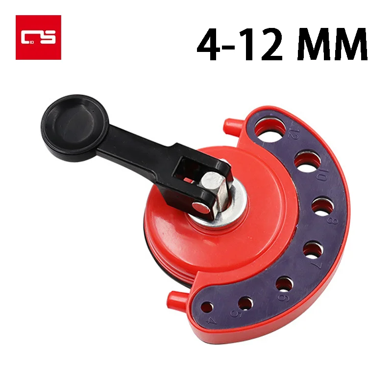 Adjustable Diamond Drill Bit Tile Glass Hole Saw Core Bit Guide With Vacuum Base Sucker Tile Glass openings Locator