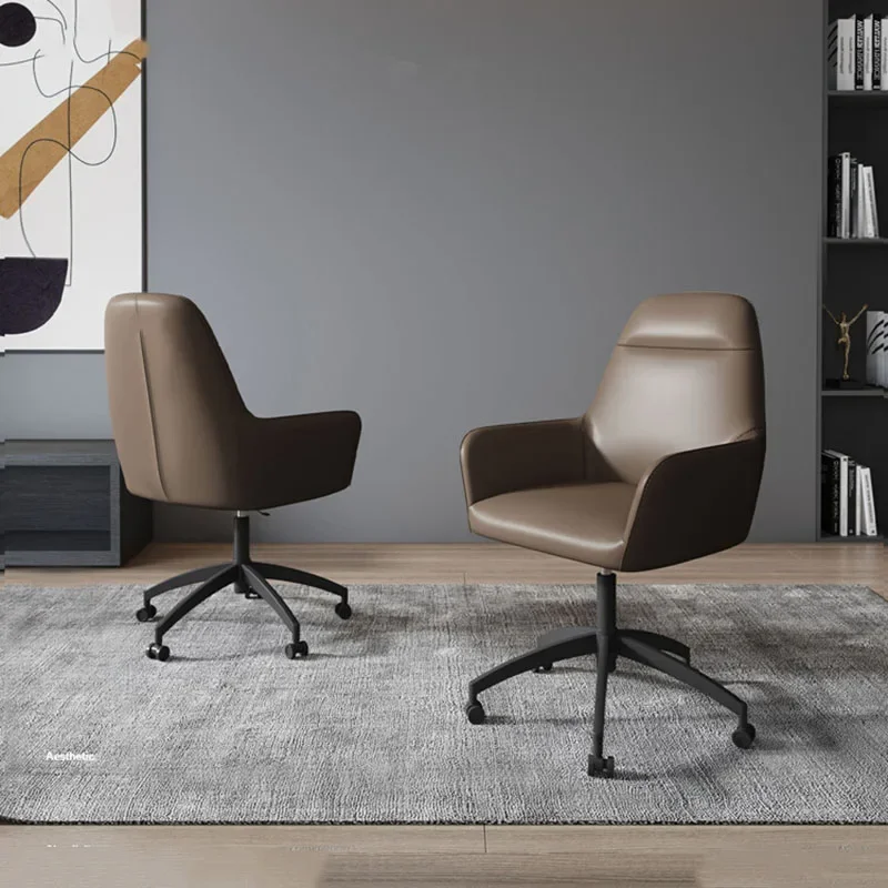 

Normal Relax Office Chair Executive Design Comfy Modern Mobile Office Chair Swivel Study Cadeira Para Escritorio Furniture