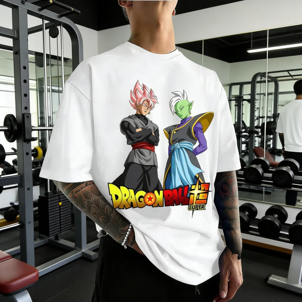 2026 Summer Hot Selling Dragon Ball Anime Pattern Family Parent-child T-shirts High Quality Casual Top Harajuku Streetwear Tees