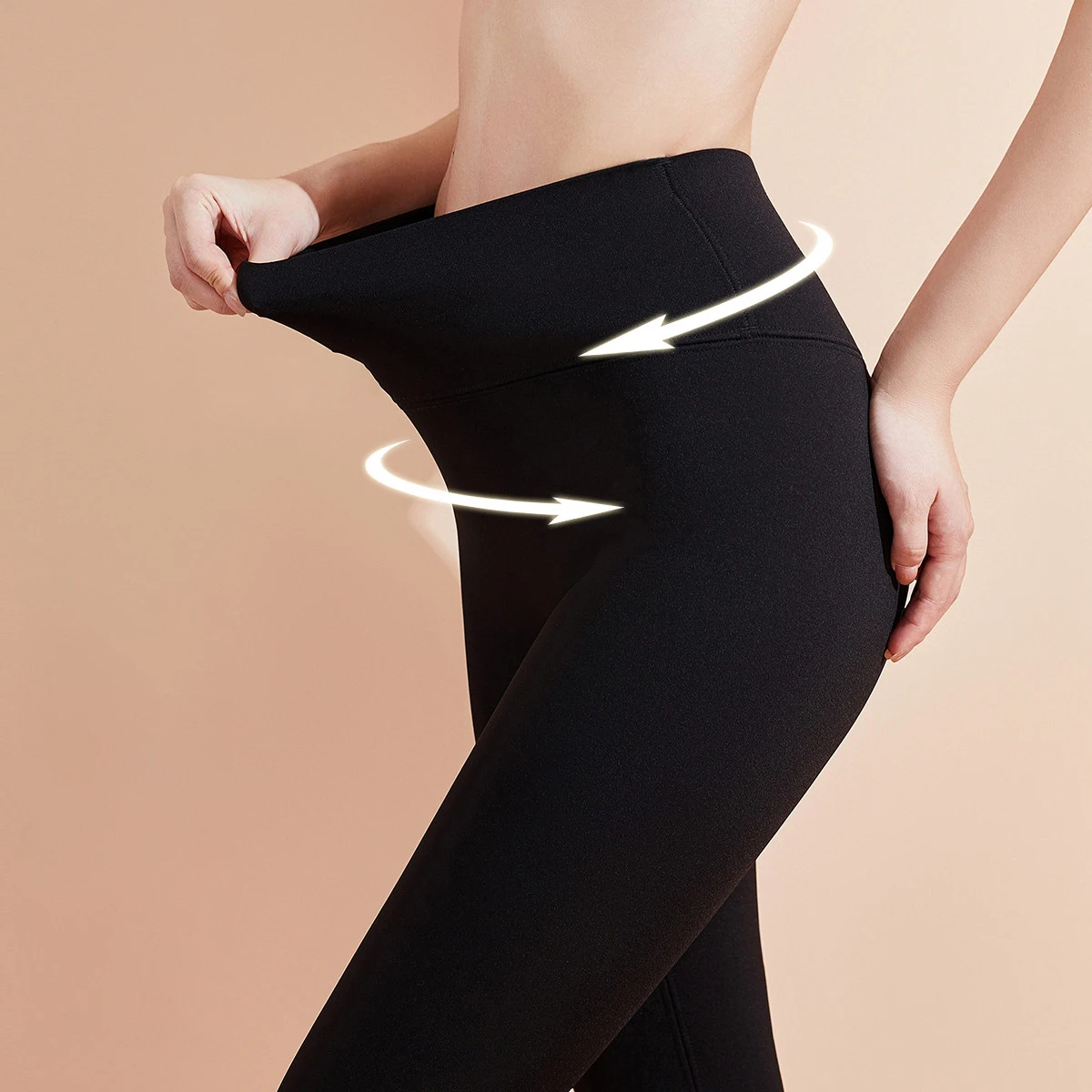 Celana legging wanita, celana ketat elastis hitam, Legging Kebugaran Olahraga, penutup pinggang tinggi, celana legging hangat musim gugur, musim dingin