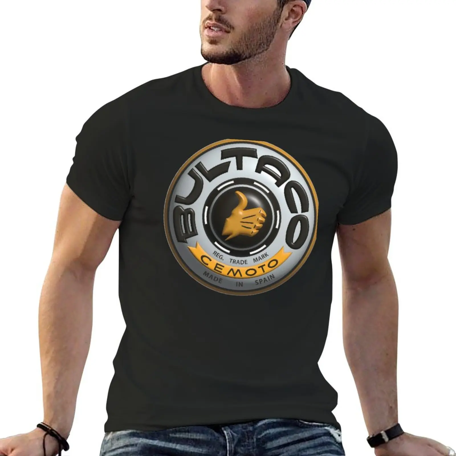 Bultaco 3D Camiseta clásica T-Shirt vintage vintage graphic tee anime stuff man t shirt mens t shirt