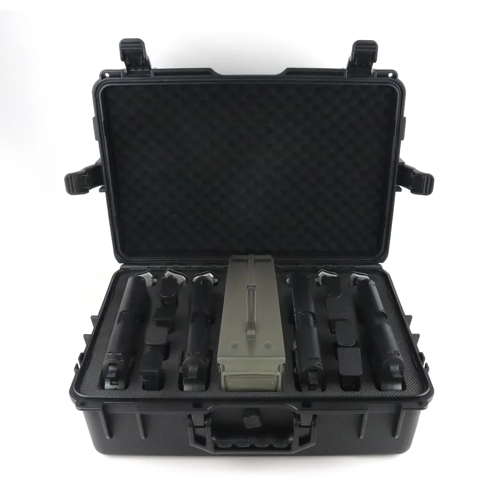 

Durable Tactical Storage Box For Firearms & Accessories - High-Quality Abs Storage Box For P320 2011 Glock G17 General Purpose