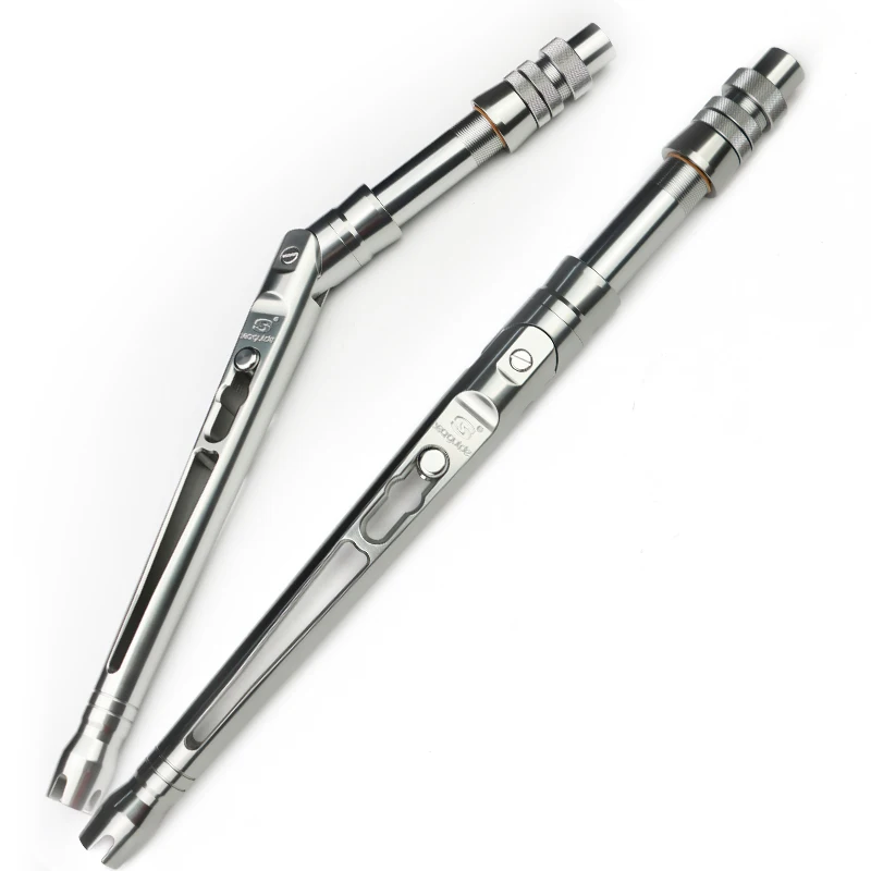 

OEM 2# 4# Trolling Rod Swivel Tip Aluminum Straight Bent Adjusts Butts for Deep Sea Boat Fishing Rod