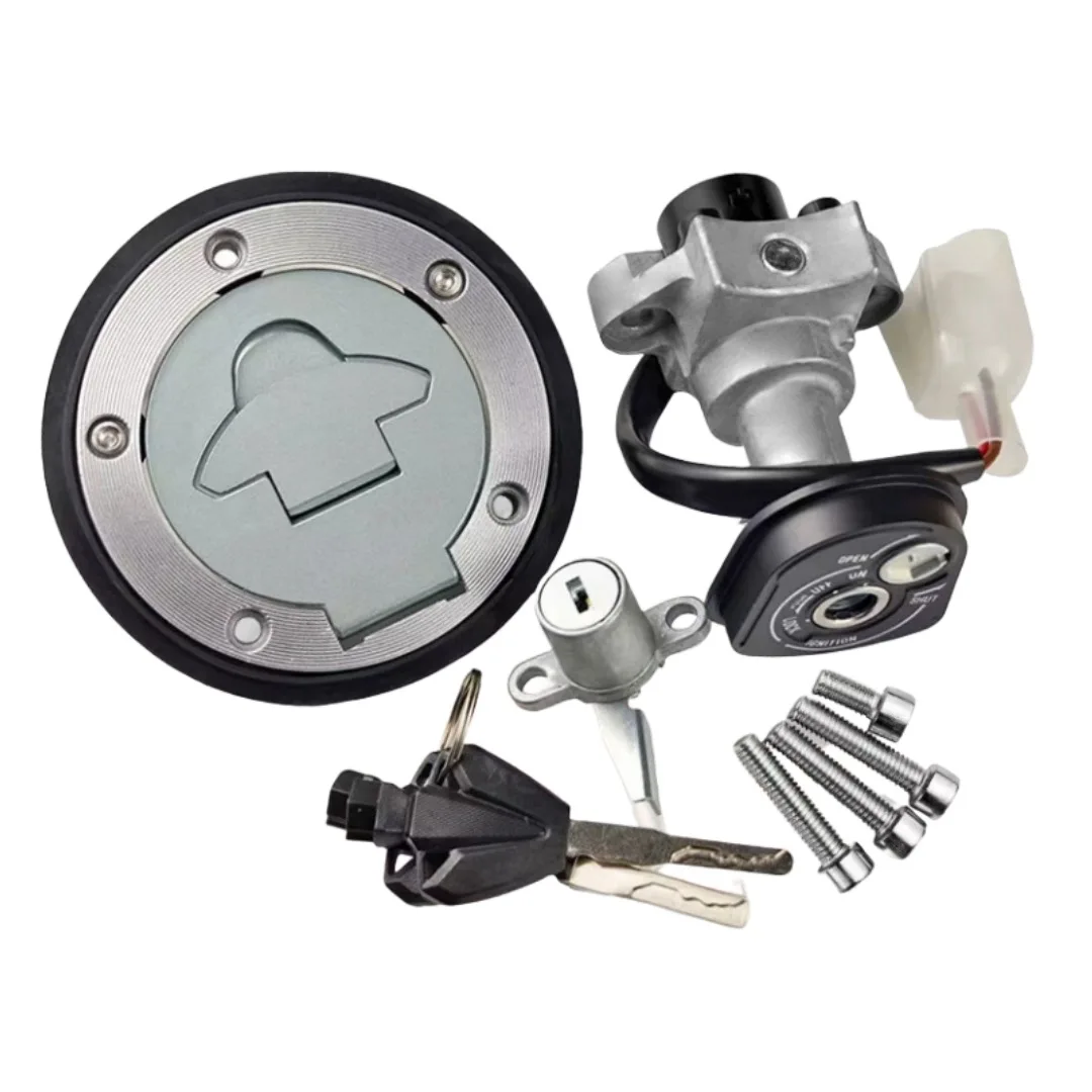 Motorcycle Modification TS-MT15 MT15 Set Lock Ignition Switch Set Fuel Tank Cover Lock Seat Bag Lock Accesorios Moto