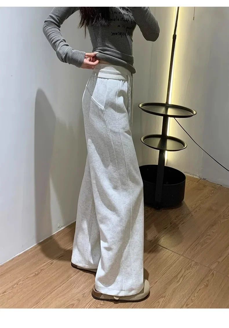 Spring Autumn New Women's Wide-leg Loose Sweatpants Korean Fashion Harajuku Casual Pants Joggers Streetwear Women Clothes