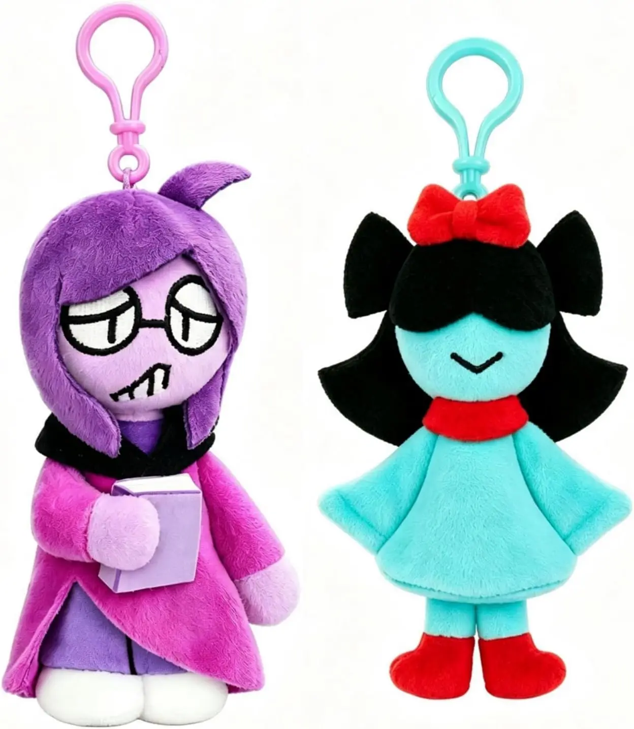 Seth and Aqua Plush Collectible Figurine – 2pcs Soft Plush Keychain