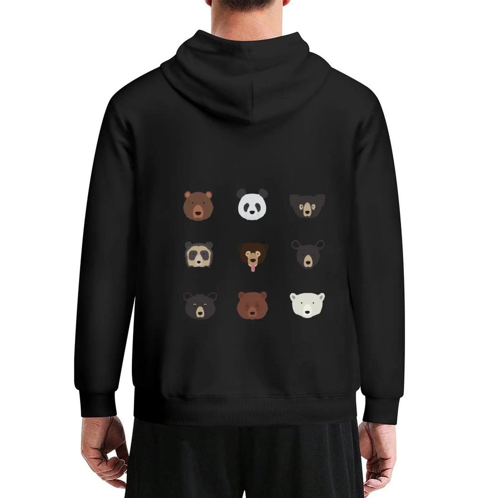 

World Of Bears Hoodie korean clothes mens designer clothes male clothes men men's hoodie sweatshirt