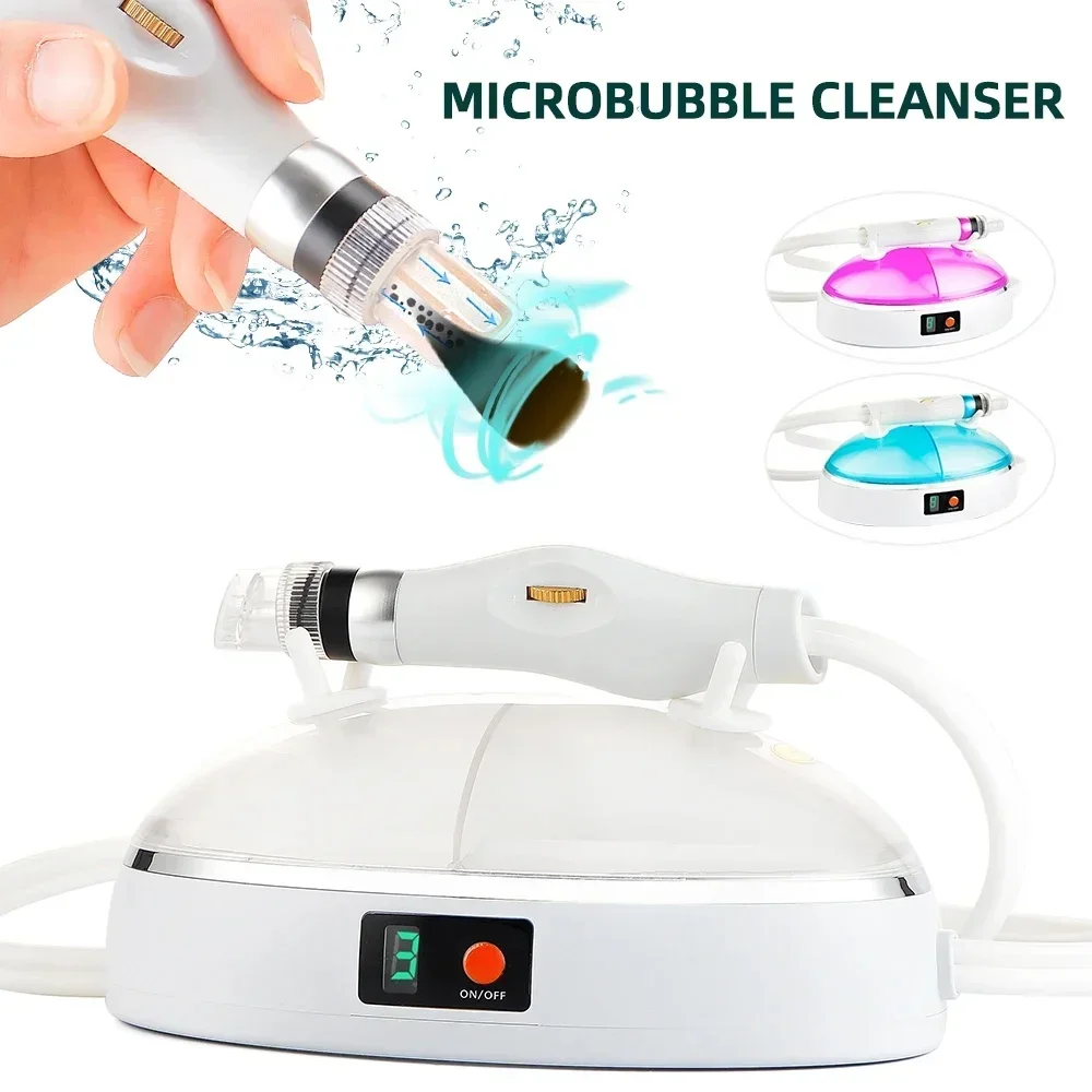 Portable Spray Water Injection Hydro Jet Beauty Machine Vacuum Suction Blackhead Clean Skin Rejuvenation Oxygen Small Bubbles