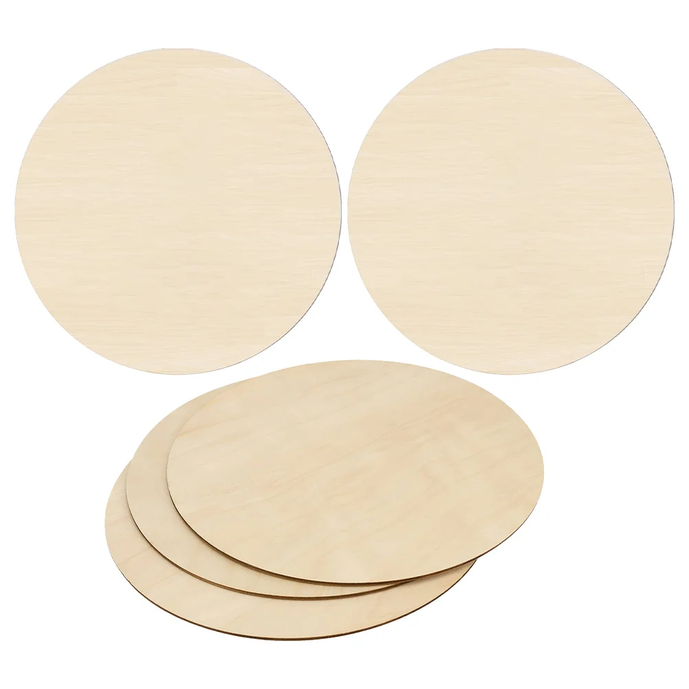 

5Pcs Blank Wood Rounds Unfinished Round Slices for Kids Creativity DIY Graffiti Art Projects School Crafts Natural Craft Wood