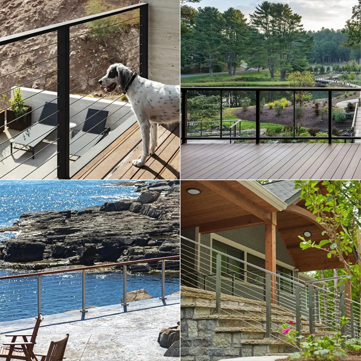 

SEO 1/8 Inch Invisible Cable Railing Terminal Toggle Anchor Angle, Stainless Steel Adjustable Cable Railing Hardware 30PCS