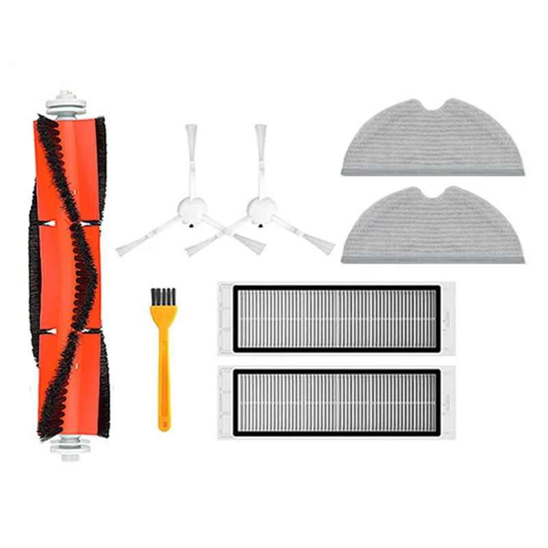 

【NECESSITY】HEPA-фильтр для робота-пылесоса Xiaomi 1C 1T Dreame F9, сменная салфетка для влажной уборки, основная и боковые щетки для дома