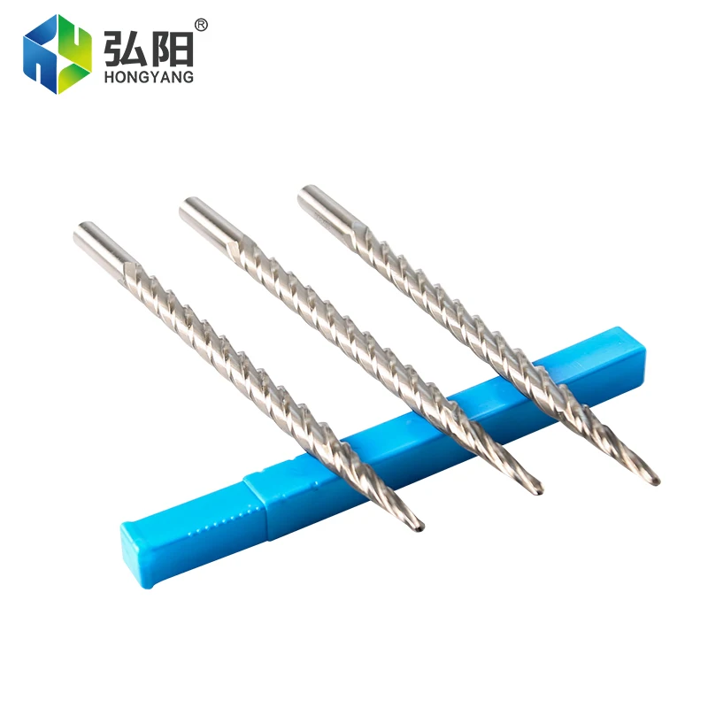 HSS Eps Eva Conical Ball Nose Knife Engraving 3d Foam Milling Cutter CNC Router Drill Bits For Milling Foam Tools