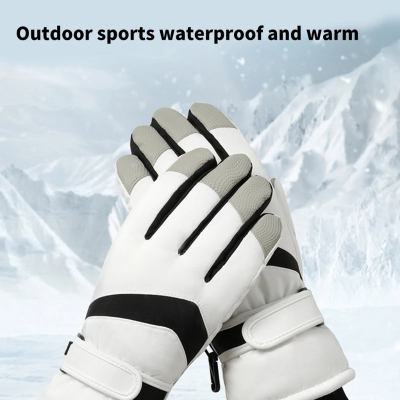 ScreenTouch Skihandschuhe für Damen, wasserfeste Finger-Touch-Handschuhe für Winteraktivitäten. Direktversand