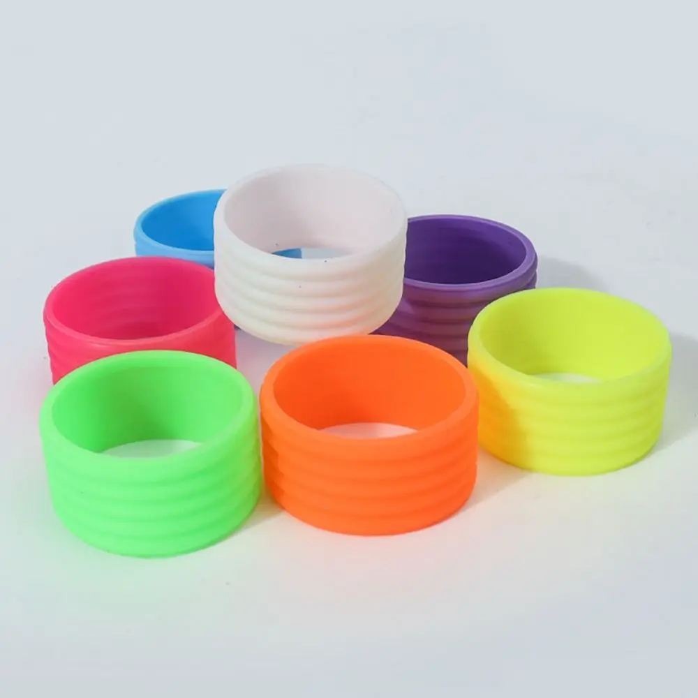 

4 Pcs Silicone Silicone Tennis Racket Grip Stretchy Overgrips Rubber Tennis Racket Grip Fixed Sweat-absorbing