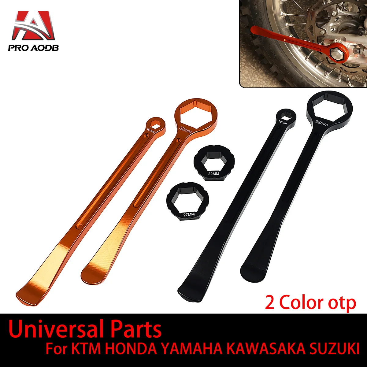 

Universal Motorcycle Bead Buddy Tire Tool Lever Spoon Axle Wrench Tire Change For Husqvarna KTM Honda Kawasaki Yamaha Suzuki