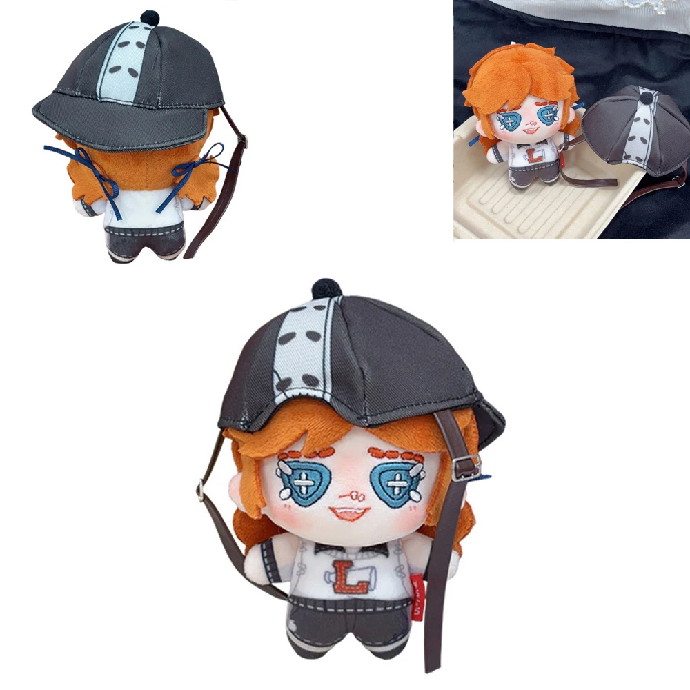 

Cute 10cm With Hat Cool Eyes Anime Game IdentityⅤCharacter Cheerleader Plush Toys Cartoon Keychain Plushie Doll Pendant Decor