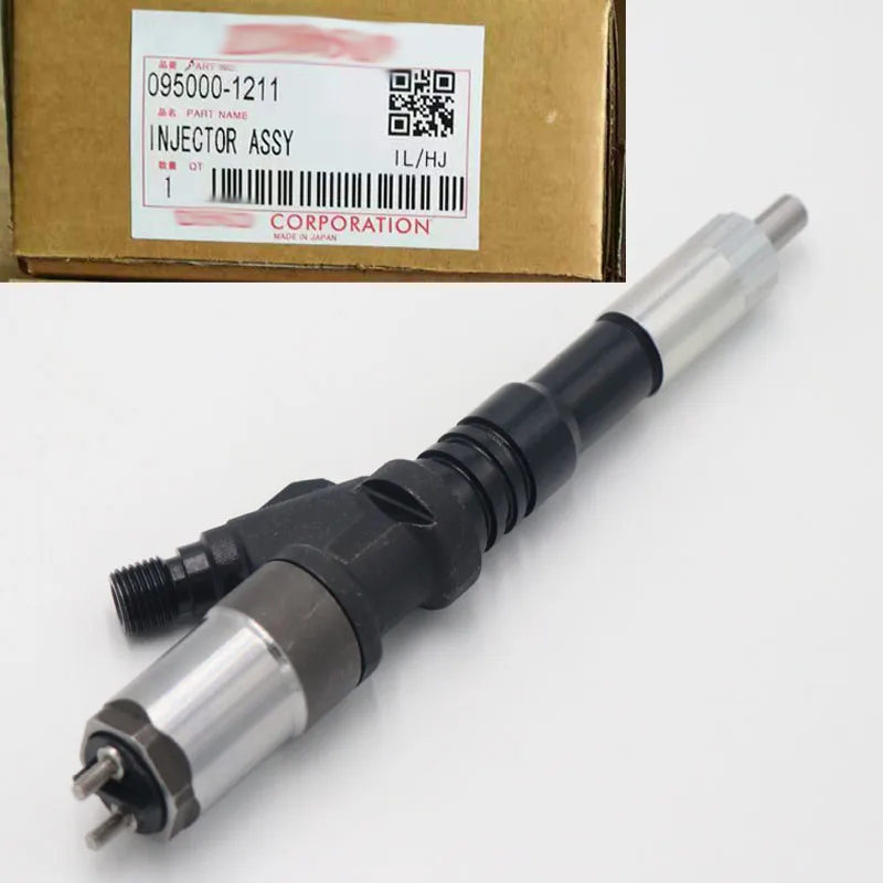 

OEM 095000-1211 New Diesel Injector 6156-11-3300 For Dens-o Komats-u PC400-7 Excavator