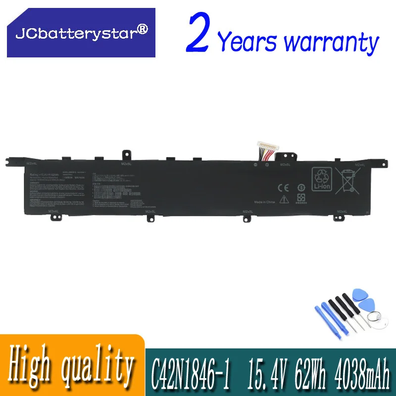 JC New C42N1846 C42N1846-1 Laptop Battery For Asus UX581 UX581GV For ZenBook Pro Duo UX581 UX581GV-H2002R 0B200-03490000