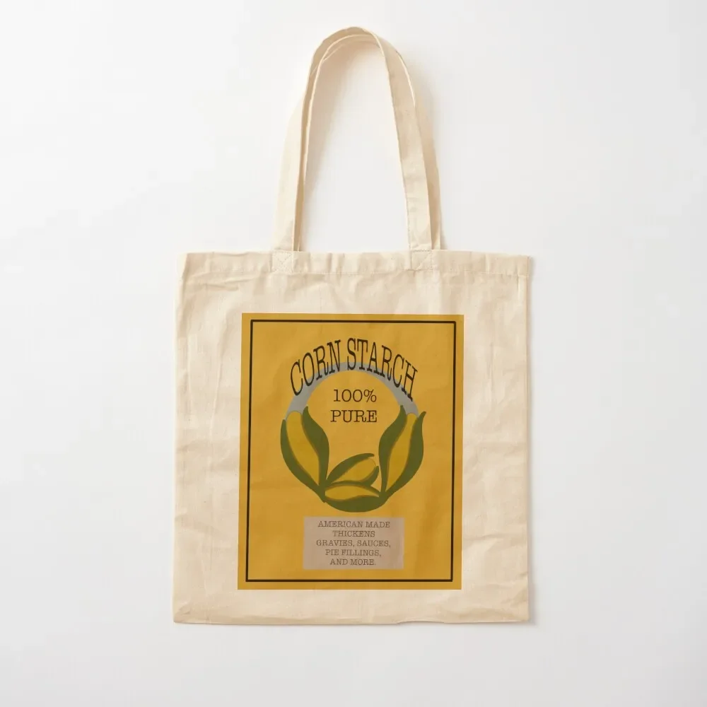 

Stolen Corn Starch From The Market Tote Bag cute pouch bag large size bags Tote Bag