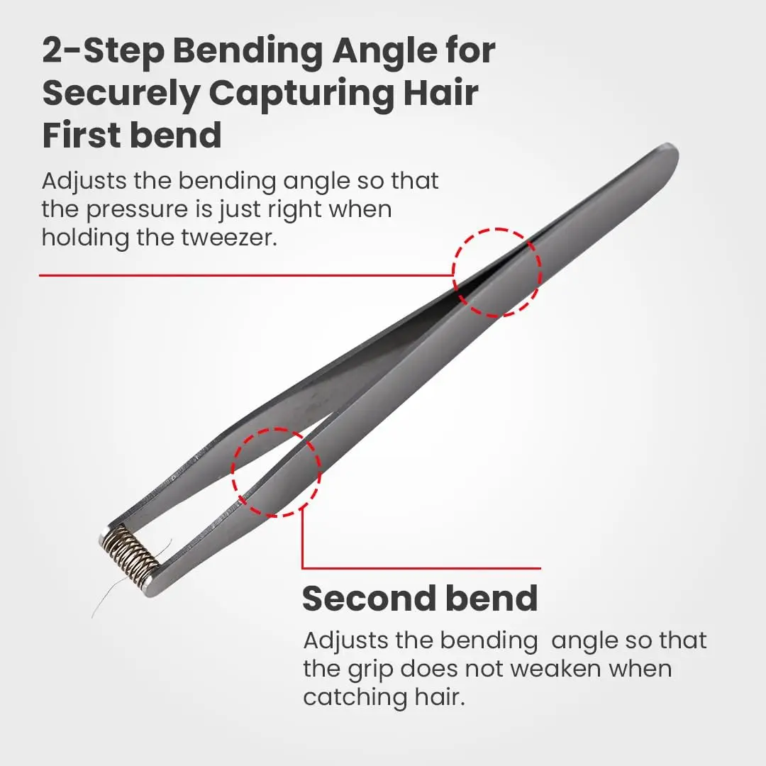 MIMIGETTER Ear & Fine Hair Remover – Made in Japan, Custom Spring, Easy to Clean, Rust-Resistant Stainless Steel