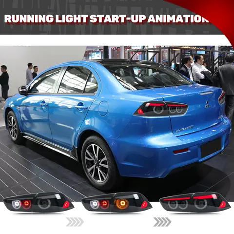 8 best sales mitsubishi lancer tail lights - №2