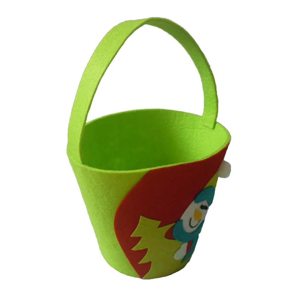 

Christmas Gift Bags Pouch Storage Bucket Case for Kids Party Favor Holiday Snack Bag Premium Material Portable Design