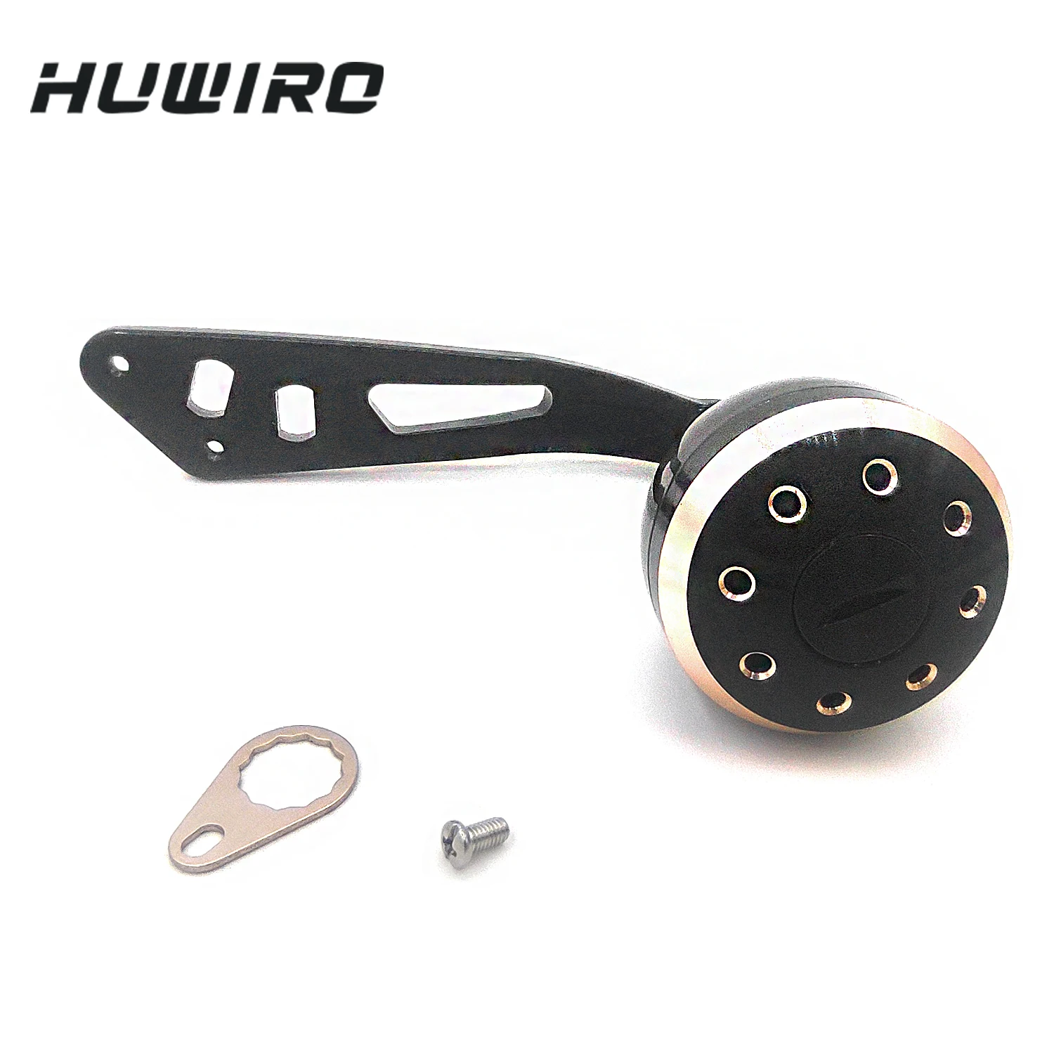 

Light Fishing Reel Replacement Single Handle With Hollow Knob Reel Handle For Bait Casting Drum Reel DIY Accessories for Fishing