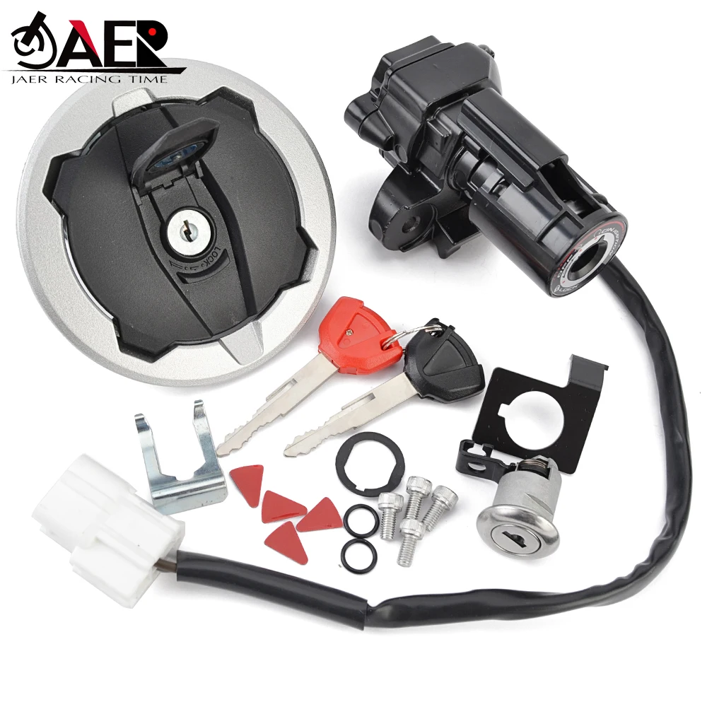 

Ignition Switch Lock Fuel Gas Cap Lock Key for Kawasaki 27048-5216 27005-0670 51049-0735 51049-0756 51049-0735 27005-0717